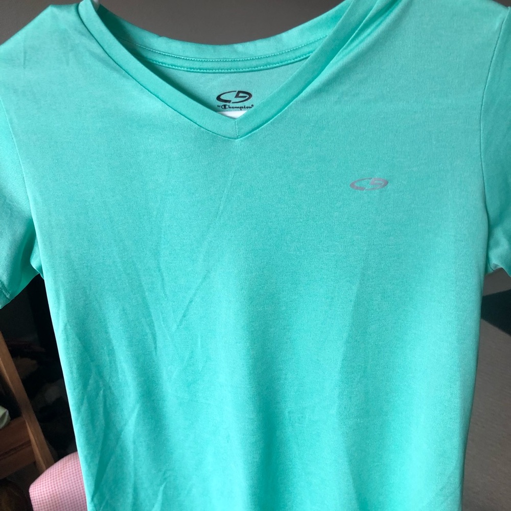 Blue Champion Workout Tee